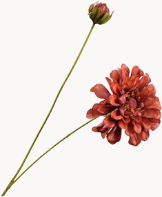 Handgemaakte kunstbloemen Zinnia, 4-delig