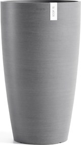 Ecopots bloempot Stockholm High 60- Rond - Grey - Diameter 35 x H60 cm