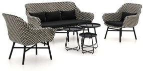 Hartman Delphine/Pito stoel-bank loungeset 6-delig