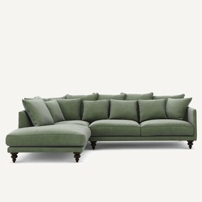 Fluwelen hoekbank, LAZARE