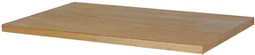 Mueller Sakura topblad 80x46cm naturel eiken/mat zwart