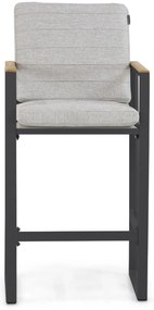 Barstoel Aluminium Grijs-antraciet Lifestyle Garden Furniture Faro