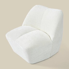 Moderne Fauteuil Creme