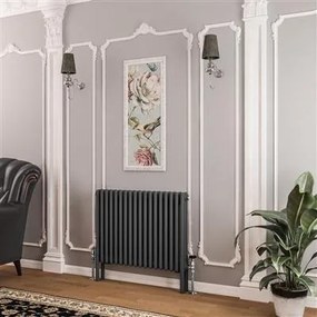 Eastbrook Imperia 3 koloms radiator 85x60cm 1498W antraciet