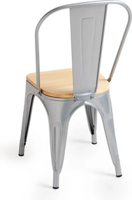 Set 4 Torix Natuurlijk Houten Stoelen