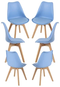Set 6 Synk Basic Stoelen