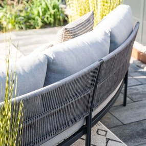 Garden Impressions Toscana loungebank L225 cm - donker grijs
