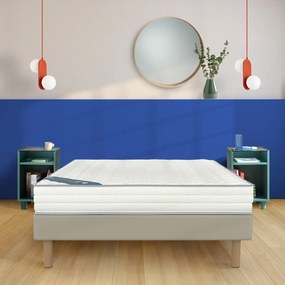 Brandwerende bedbodem met 15 flexibele latten