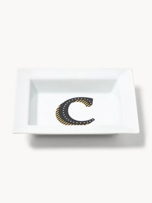 Westwing Collection x MEISSEN, handgemaakte vide-poche initialen met decoratie