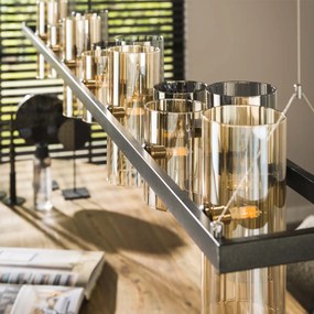 Hanglamp 14 Glazen Kapjes