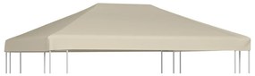 vidaXL Prieeldak 310 g/m² 4x3 m beige