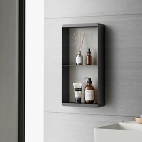 Best Design Soap Moya doucherek 2 laags 50x25cm gunmetal