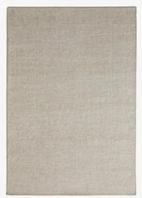 Rechthoekig Wollen Vloerkleed Jultriz Ijsgrijs & 160 X 230 Cm - Sklum