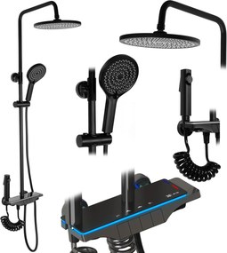 Doucheset REA Savio Led Black