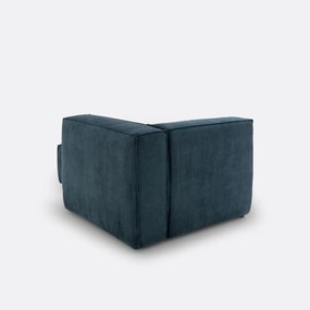 Omvormbare longchair geribd fluweel, Seven