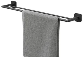 Tiger Carv Handdoekrek dubbel 652 cm Zwart 800248