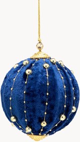 Handgemaakte kerstbal Holy Blue Berry