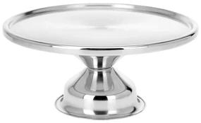 Excellent Houseware Taartschaal 33 cm roestvrij staal