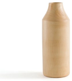 Decoratieve vaas in mangohout H28 cm, Idaho