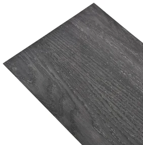 vidaXL Vloerplanken niet-zelfklevend 5,26 m² 2 mm PVC zwart en wit