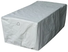 Eurotrail Beschermhoes voor tuintafel 225x110x75 cm grijs