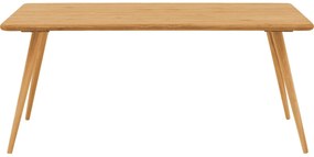 Goossens Eettafel Bjarte, Rechthoekig 200 x 90 cm