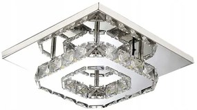 Kristallen vierkante plafondlamp Plafond Glamour 8W APP406-C