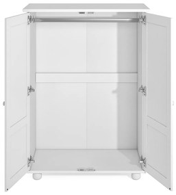 Kast in massief dennenhout, H120 cm, hangkast, Redmond