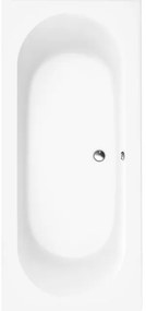 Villeroy & Boch O.novo bad - 180x80cm - rechthoek - duo - glans wit uba180cas2v-01