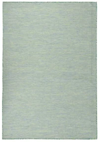 vidaXL Buitenkleed platgeweven 160x230 cm turquoise