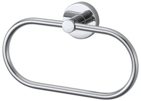 Haceka Kosmos Handdoekring - ovaal - chroom 1208571