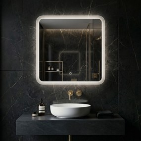 LED Spiegel 70x70cm TOP-2