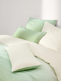 Katoensatijnen dekbedovertrek Jania