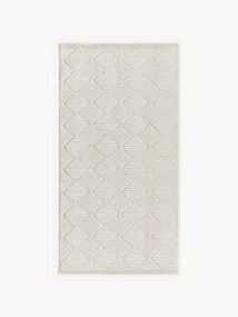 Indoor & outdoor vloerkleed Barcelona met hoog-laag structuur