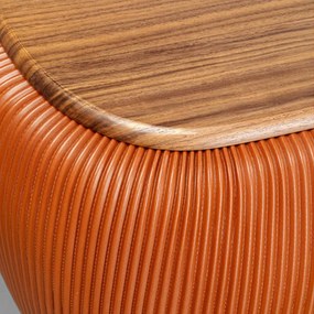 Kare Design Rio Brown Retro Design Barmeubel Bruin Lederlook - 127 X 57cm.