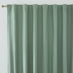 Thermisch gordijn, linnen en katoen, met verborgen bevestigingslussen, LINCOT