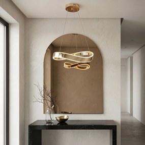 PLAFOND HANGENDE LAMP SWE066-CP 60cm GOLD