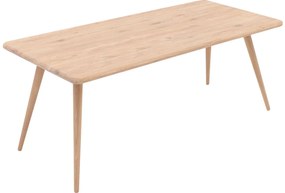Goossens Eettafel Bjarte, Rechthoekig 200 x 90 cm