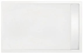 Xenz Easy Tray douchevloer - 110x80x5cm - acryl - zonder gootcover - wit 6953-01