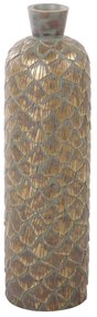 Vaas polystone – vaas Feather, klein – vaas brons
