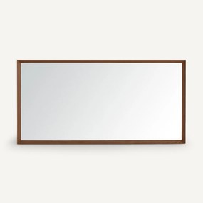 Spiegel XXL massief notenhout H200 cm, Andromède