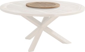 Taste by 4SO Ronde Tuintafel - Louvre - Ø 160 cm - Teak / Aluminium - Taste by 4SO