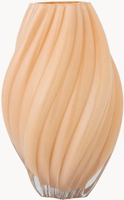 Mondgeblazen glazen vaas Kanji, H 30 cm