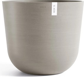 Ecopots bloempot Oslo 65  - Rond - Taupe - Diameter 65 x H56,6 cm