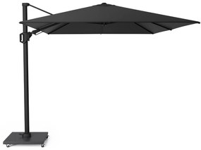 Zweefparasol  3.5x2.6m T2 premium matt black frame (excl voet) Transparant Platinum Challenger