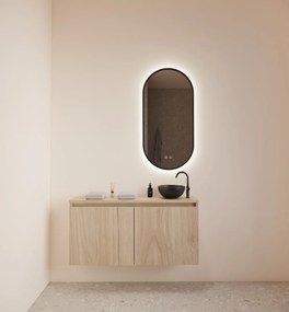 Gliss Design Echo toiletmeubel 100cm kastanje