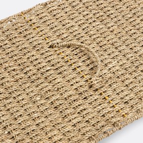 Plooibare hutkoffer in zeegras L60 cm, Kino