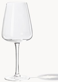 Mondgeblazen witte wijnglazen Ellery, 4 stuks