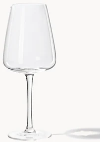 Mondgeblazen witte wijnglazen Ellery, 4 stuks