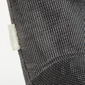Zuiver Bubba Donkegrijze Draaifauteuil Retro